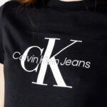 T-shirt Calvin Klein Jeans CORE MONOLOGO REGULAR Nero - Foto 5