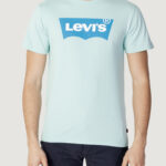 T-shirt Levi's® GRAPHIC CREWNECK TEE Celeste - Foto 1