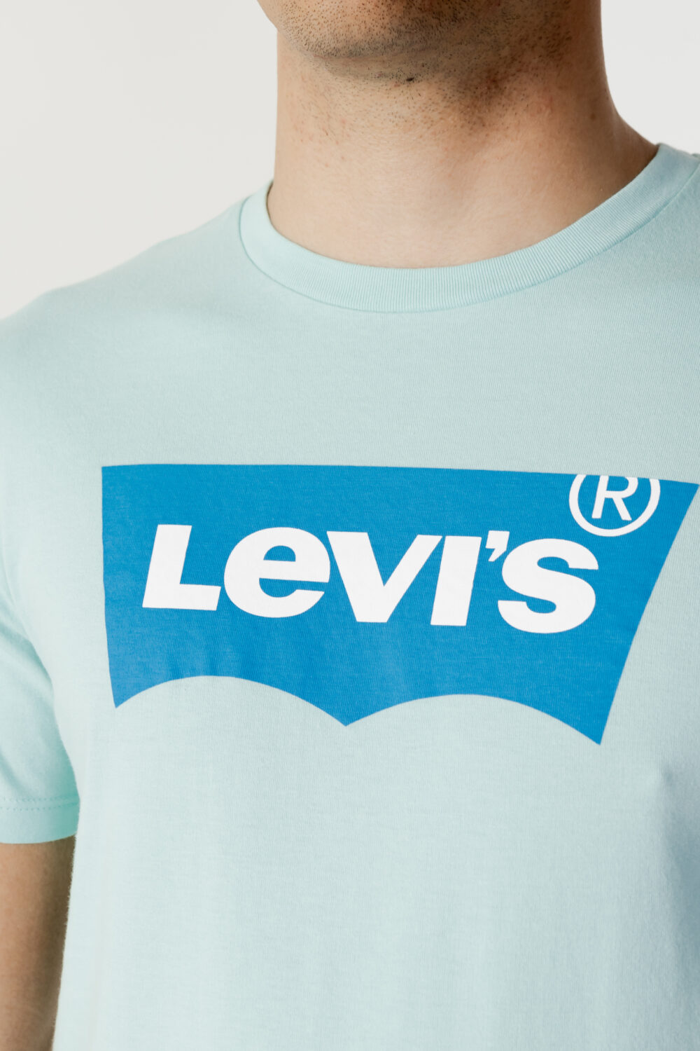 T-shirt Levi's® GRAPHIC CREWNECK TEE Celeste - Foto 2