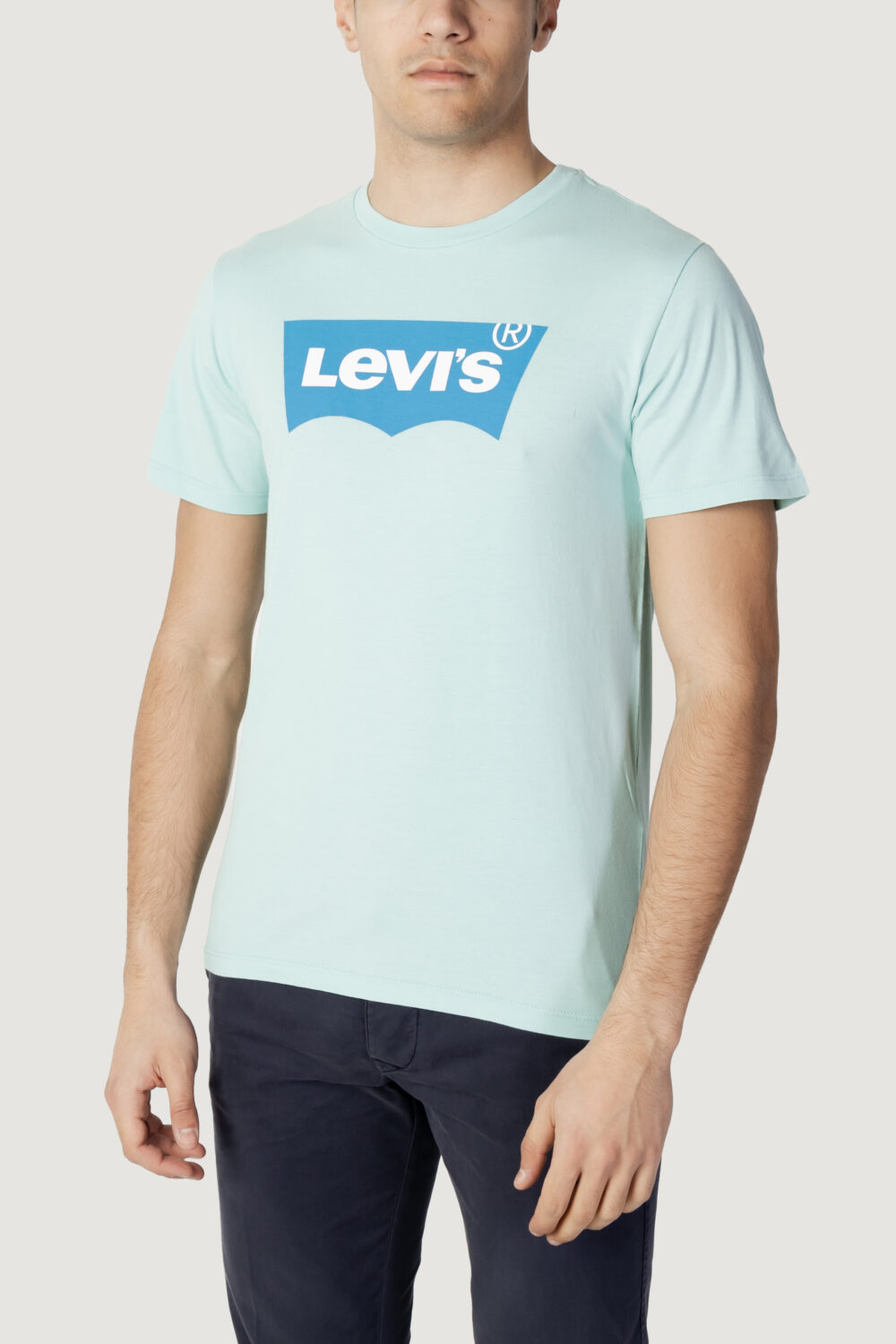 T-shirt Levi's® GRAPHIC CREWNECK TEE Celeste - Foto 5