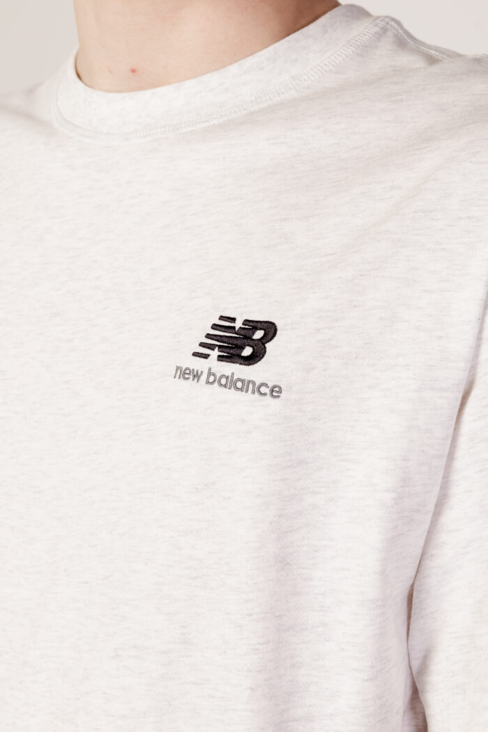 T-shirt New Balance UNI-SSENTIALS COTTON Grigio Chiaro – 110408