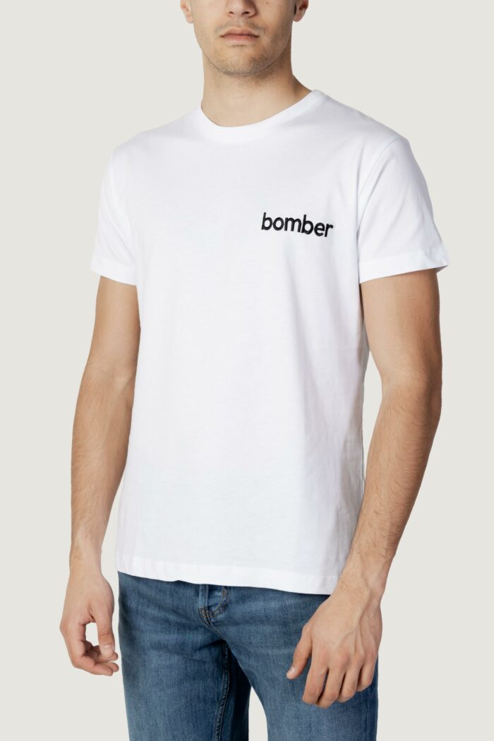 T-shirt The Bomber LOGO Bianco