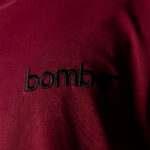 T-shirt The Bomber LOGO Bordeaux - Foto 2
