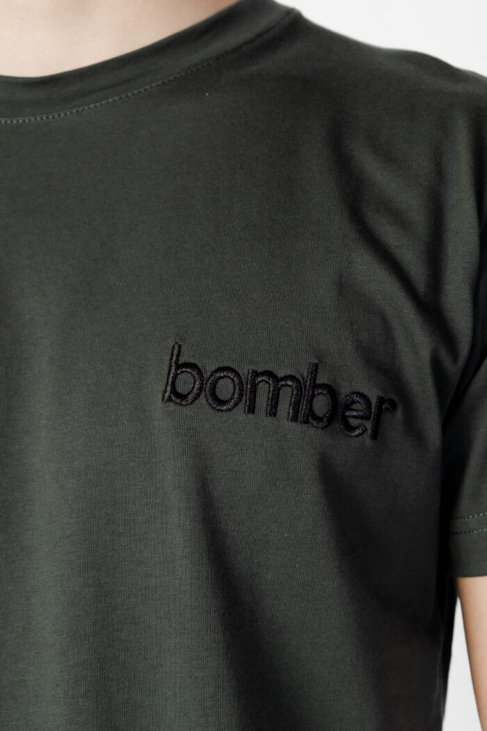 T-shirt The Bomber LOGO Verde Oliva