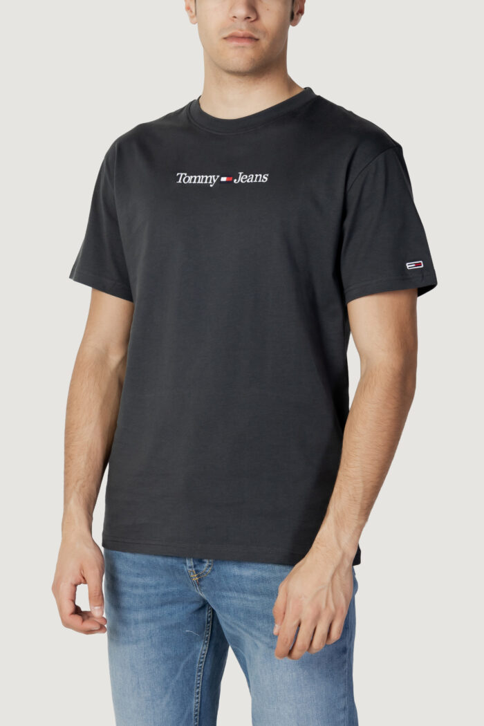 T-shirt Tommy Hilfiger TJM CLASSIC LINEAR L Antracite – 101609
