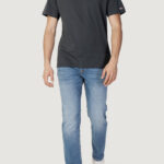 T-shirt Tommy Hilfiger Jeans TJM CLASSIC LINEAR L Antracite - Foto 3