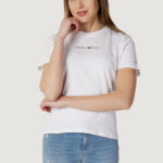 T-shirt Tommy Hilfiger Jeans TJW REG COLOR SERIF Bianco - Foto 1