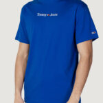 T-shirt Tommy Hilfiger Jeans TJM CLASSIC LINEAR L Blu - Foto 5