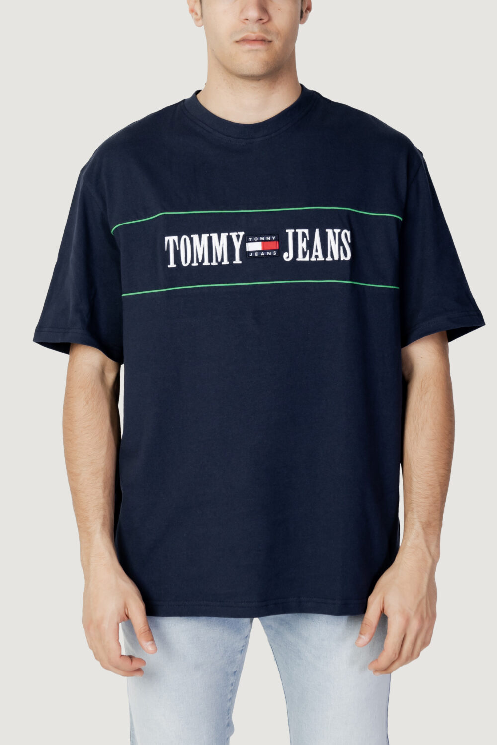 T-shirt Tommy Hilfiger Jeans TJM SKATE ARCHIVE TE Blu - Foto 5