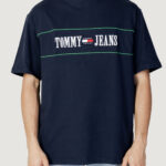 T-shirt Tommy Hilfiger Jeans TJM SKATE ARCHIVE TE Blu - Foto 5