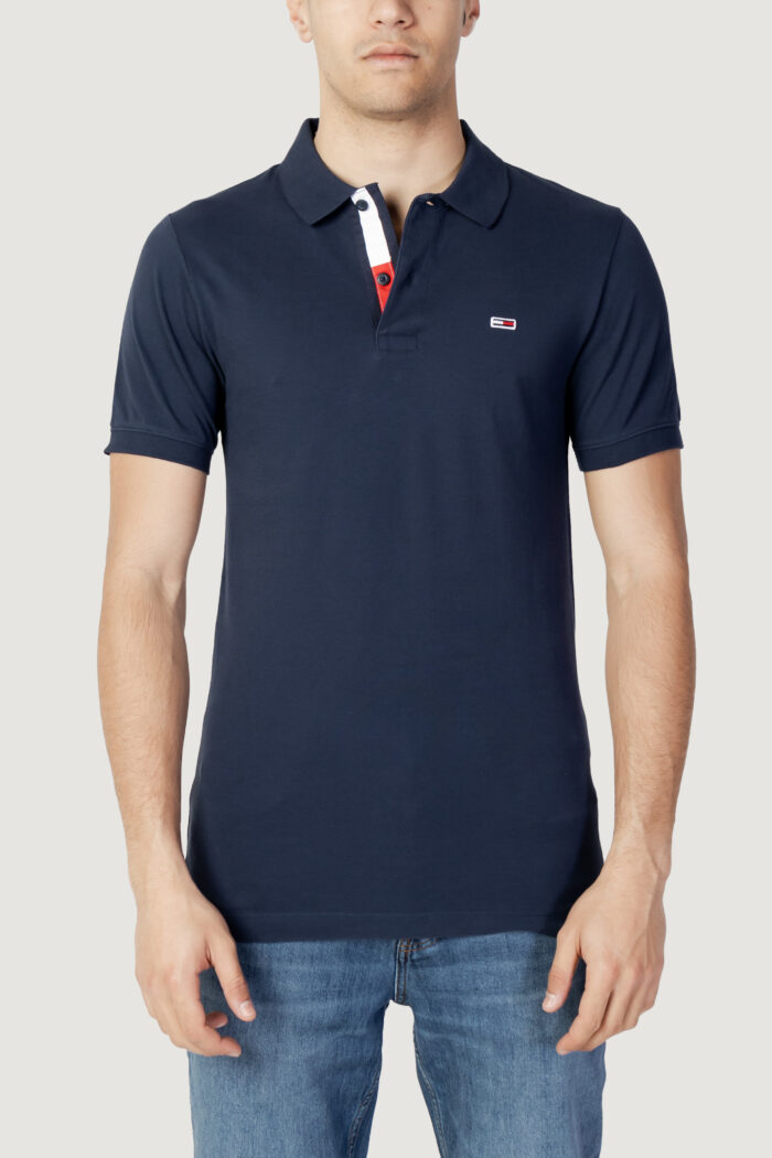 T-shirt Tommy Hilfiger TJM SLIM PLACKET POLO Blu – 110968