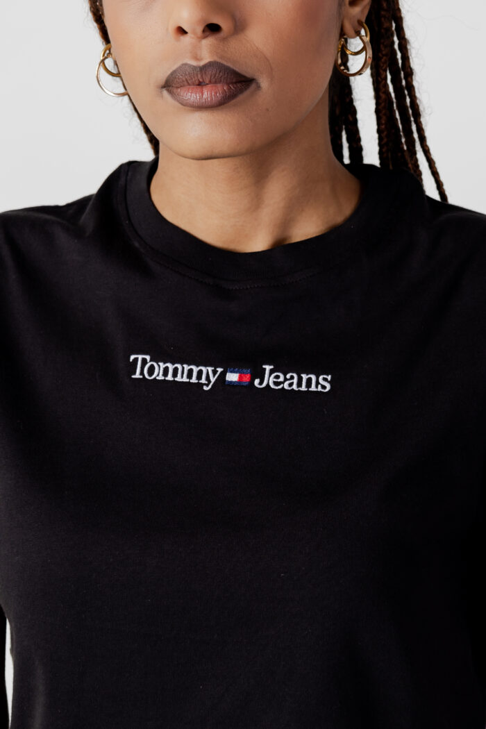 T-shirt Tommy Hilfiger TJW CLS SERIF LINEAR Nero
