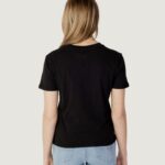 T-shirt Tommy Hilfiger Jeans TJW REG COLOR SERIF Nero - Foto 4