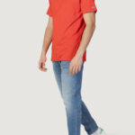 T-shirt Tommy Hilfiger Jeans TJM CLASSIC LINEAR L Rosso - Foto 3