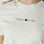 T-shirt Tommy Hilfiger Jeans TJW REG COLOR SERIF Verde - Foto 2