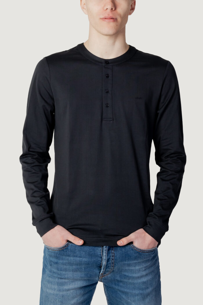 T-shirt manica lunga Liu-jo SERAFINO ML LONGSILK Blue scuro – 110468