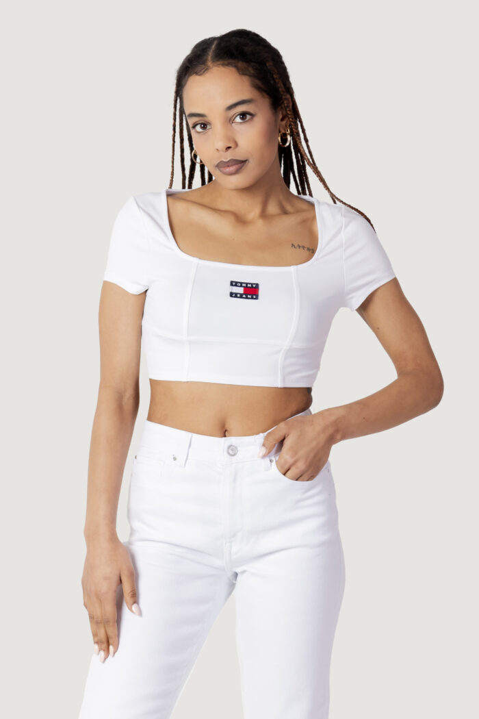 Top Tommy Hilfiger TJW CRP ARCHIVE TOP Bianco