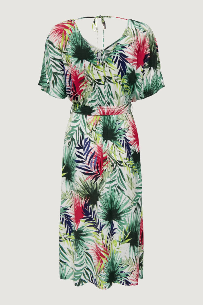 Vestito lungo Jacqueline De Yong JDYSTARR LIFE MIDI S/S STRING DRESS WVN Verde – 102620