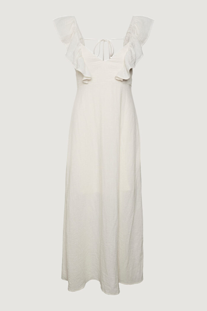 Vestito lungo Vero Moda VMCHRIS SL ANKLE WVN Crema