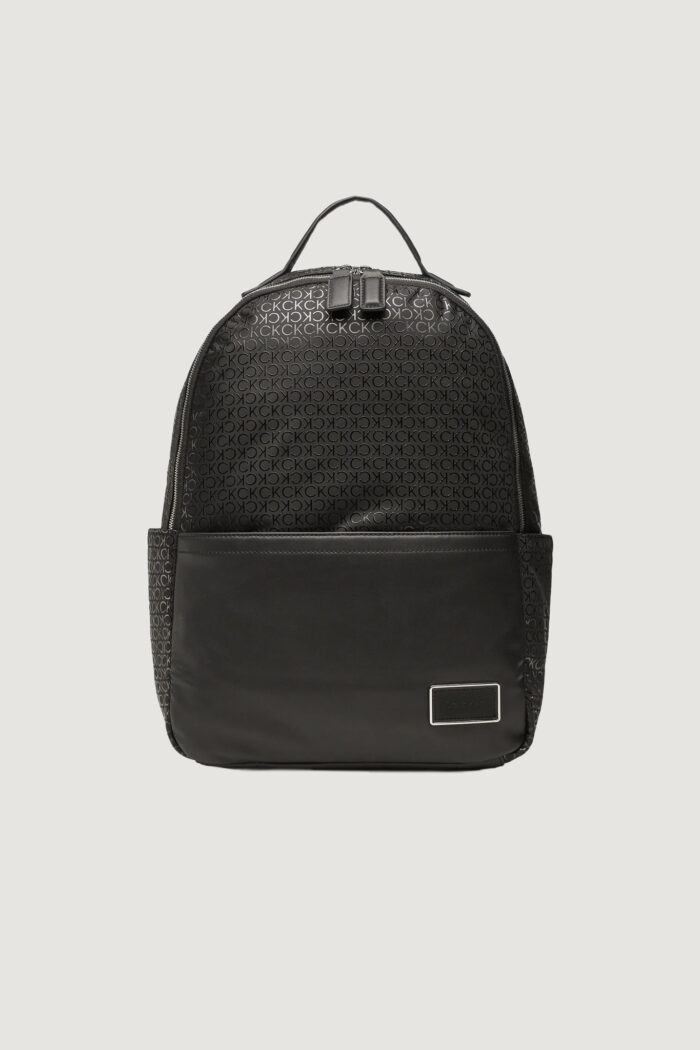 Zaino Calvin Klein ELEVATED ROUND BP MONO Nero