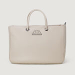 Borsa Armani Exchange PLACCA LOGO Beige chiaro - Foto 1