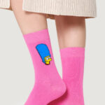 Calzini Lunghi Happy Socks MARGE SOCK Rosa - Foto 3