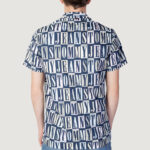 Camicia manica corta Tommy Hilfiger Jeans TJM CLSC TOMMY AOP S Blu - Foto 4