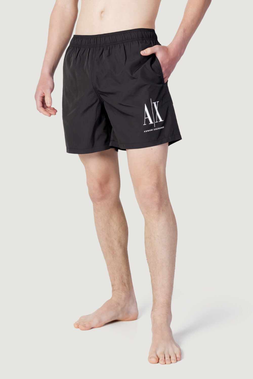 Costume da bagno Armani Exchange LOGO Nero - Foto 1