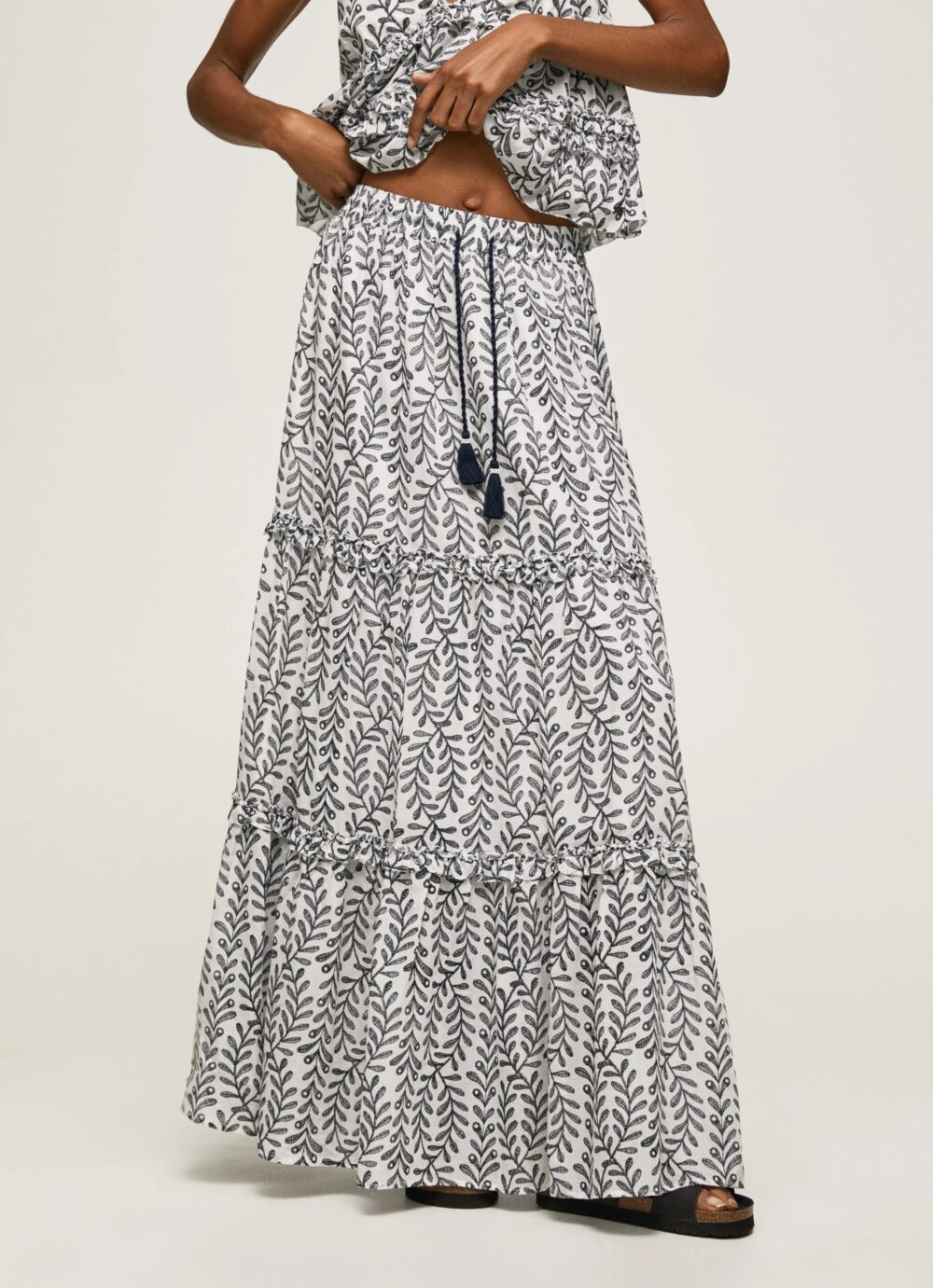 Gonna lunga Pepe Jeans PRINELLA Blu - Foto 1
