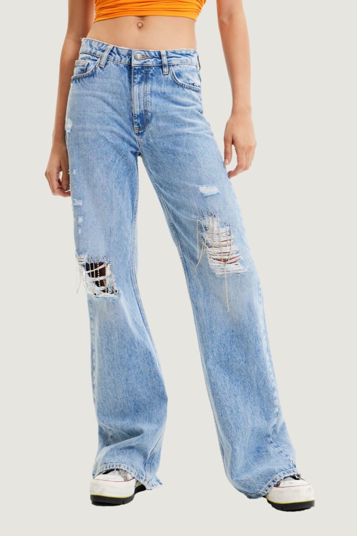 Jeans baggy Desigual DENIM JULIO Denim chiaro
