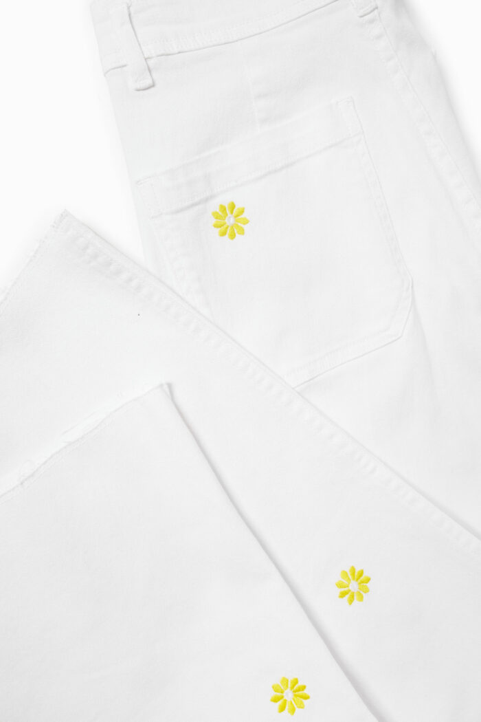 Jeans slim Desigual DENIM IDEAS Bianco
