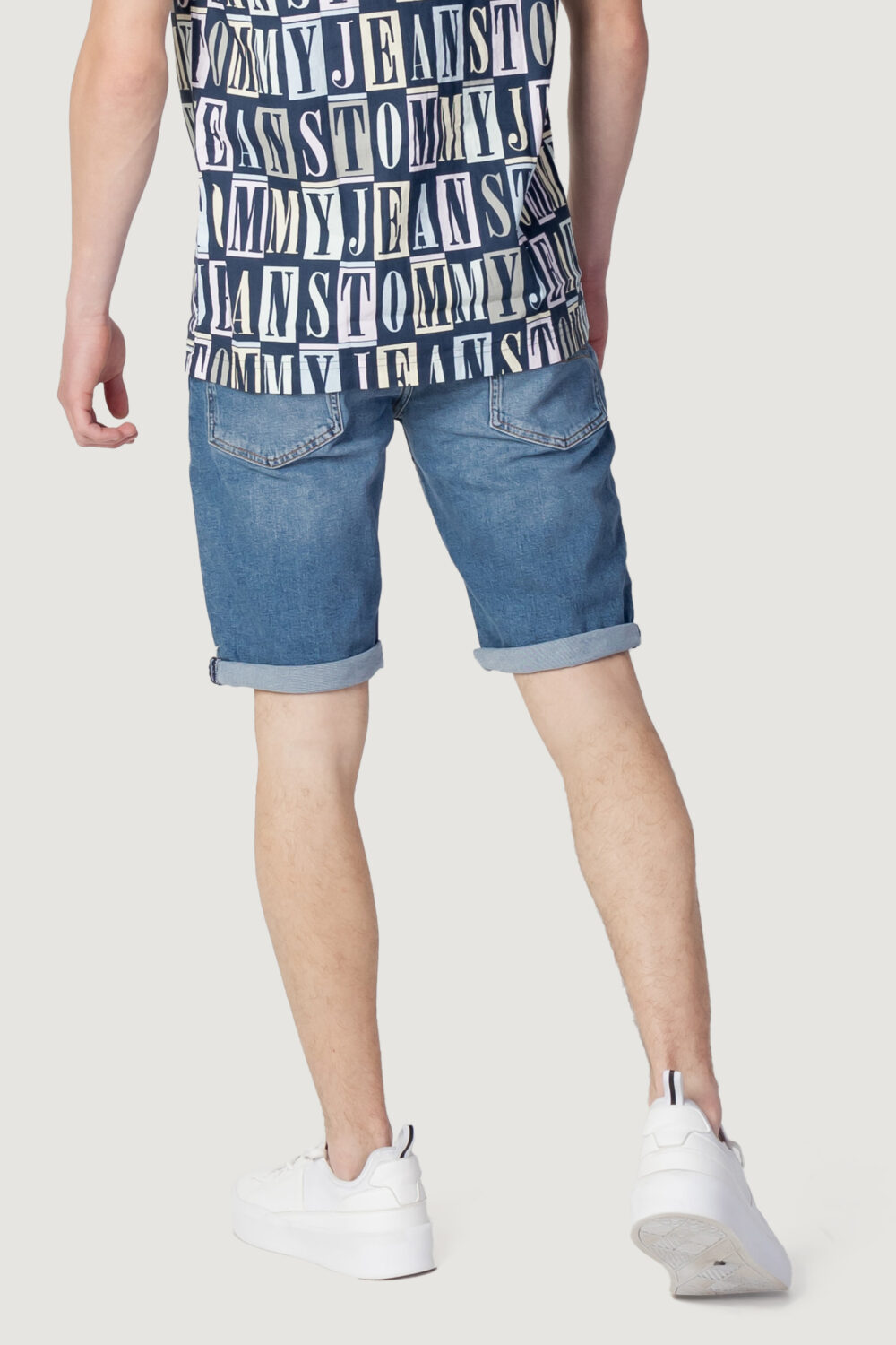 Shorts Tommy Hilfiger Jeans RONNIE SHORT BG0135 Denim - Foto 5