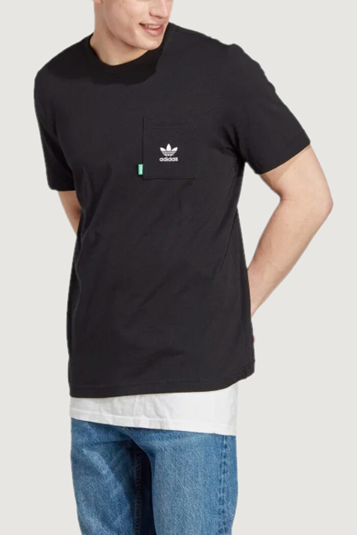 T-shirt Adidas Originals ESS+ TEE H Nero