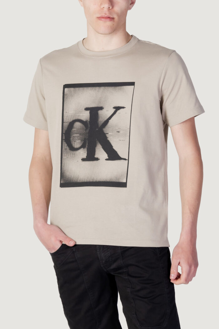 T-shirt Calvin Klein Sport PW – S/S T-Shirt 00GMS3K113BAE Beige