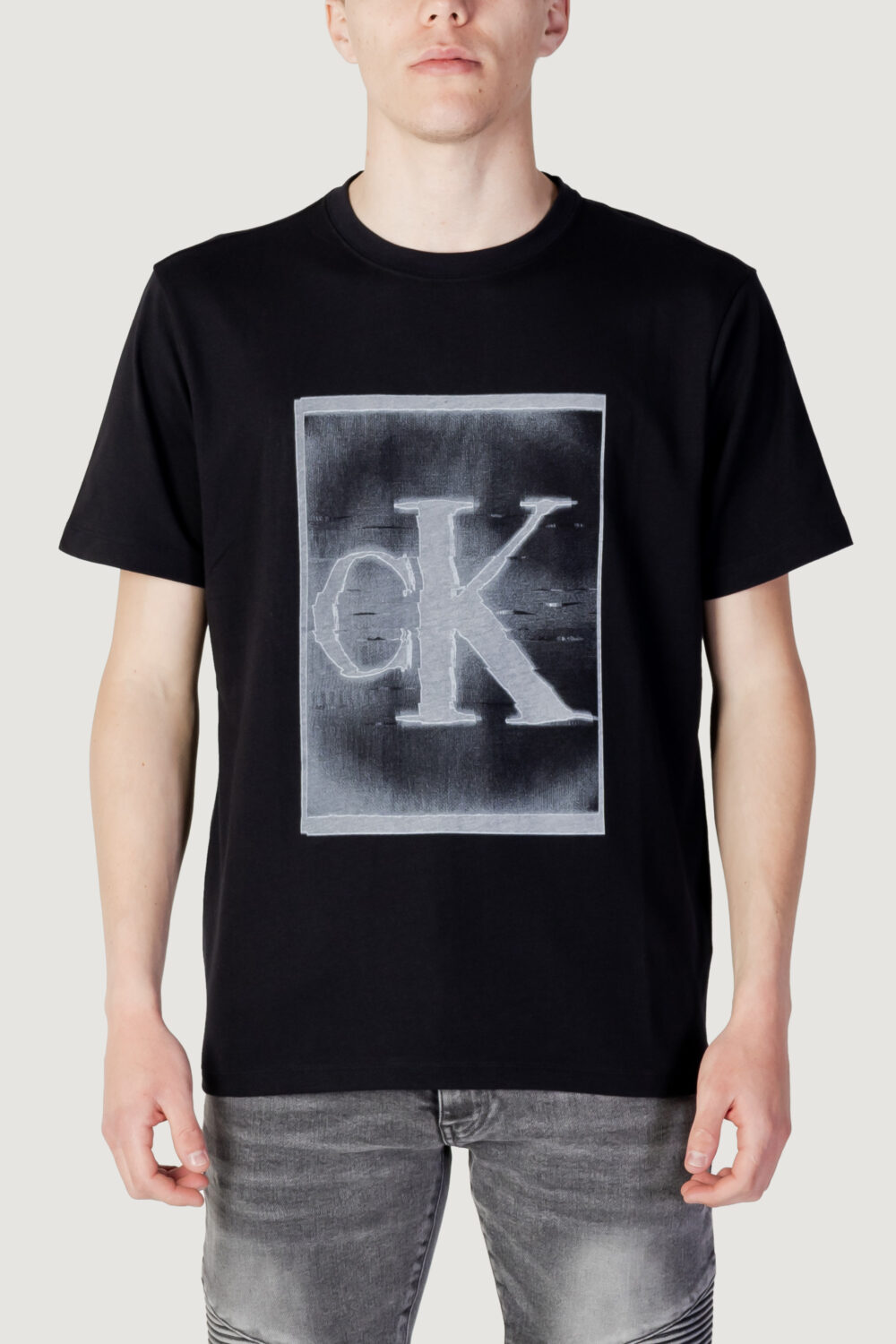 T-shirt Calvin Klein Sport PW - S/S T-Shirt 00GMS3K113BAE Nero - Foto 1