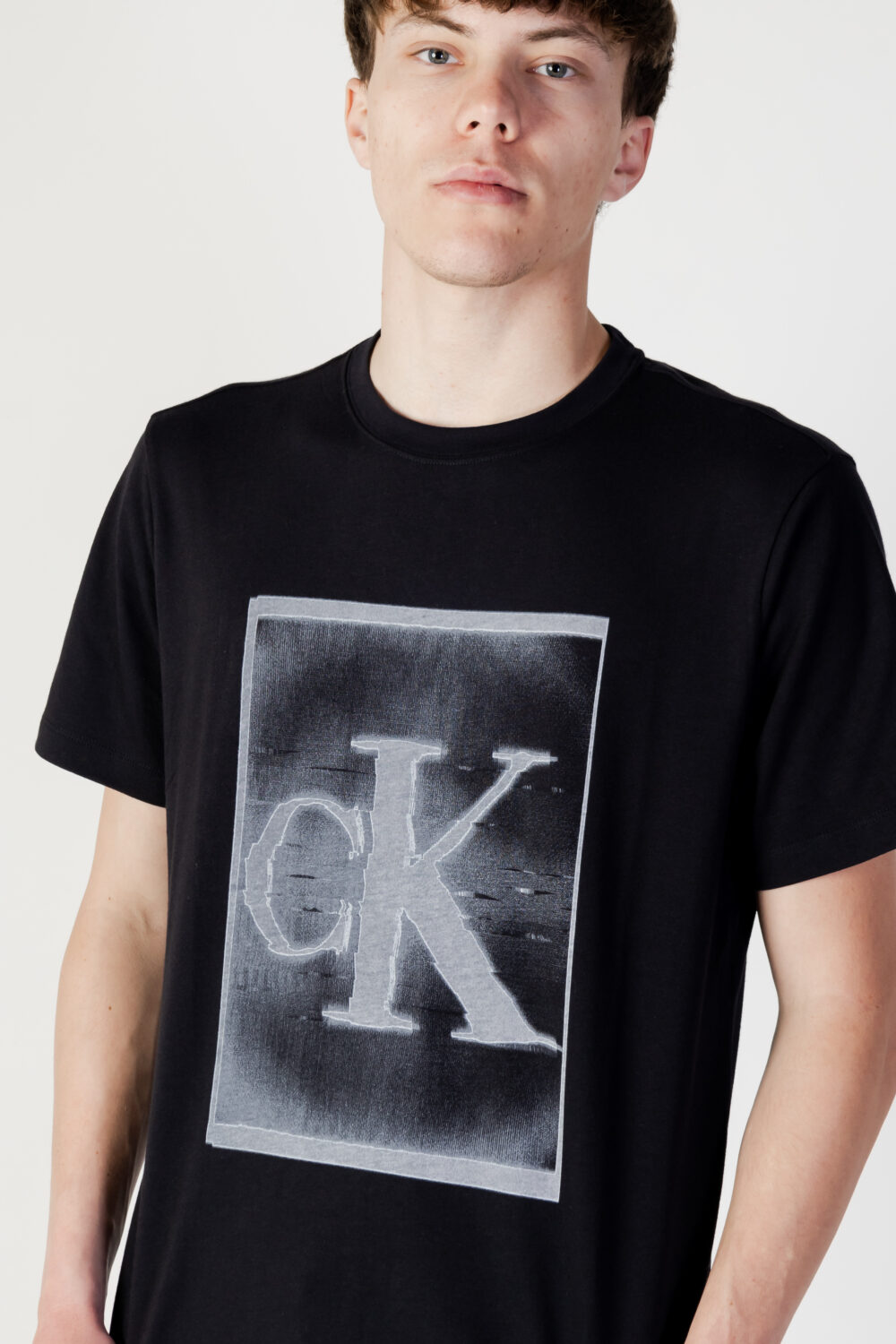 T-shirt Calvin Klein Sport PW - S/S T-Shirt 00GMS3K113BAE Nero - Foto 2