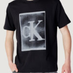T-shirt Calvin Klein Sport PW - S/S T-Shirt 00GMS3K113BAE Nero - Foto 4
