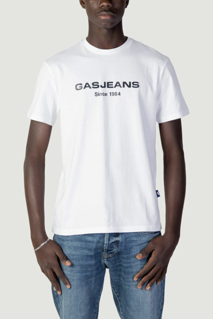 T-shirt Gas DHARIS/R 1984 GJ Bianco