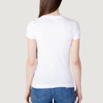 T-shirt Guess SS CN ALVA TEE Bianco - Foto 4