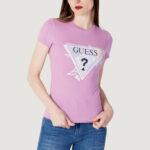T-shirt Guess SS CN ALVA TEE Lilla - Foto 1