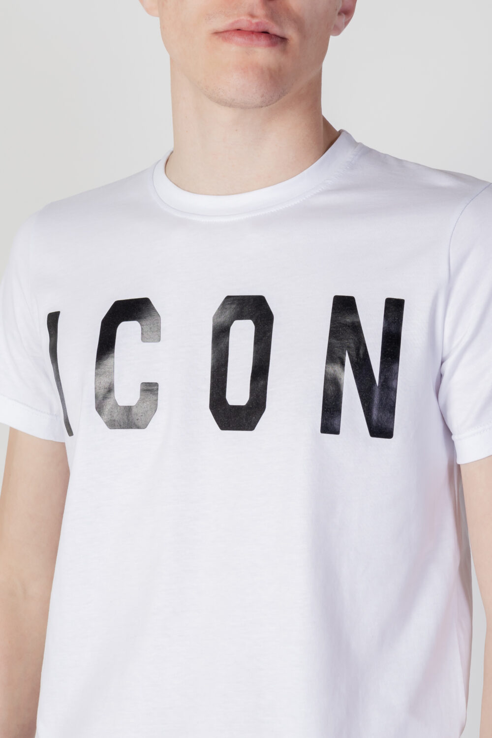T-shirt Icon LOGO Bianco - Foto 2