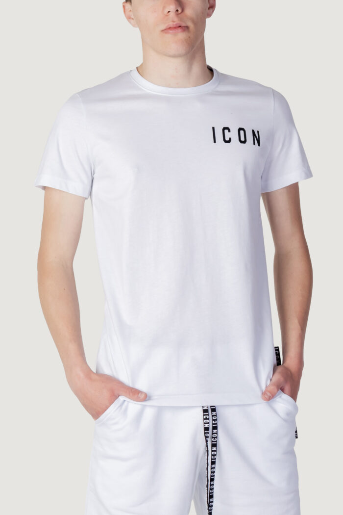 T-shirt Icon LOGO LATO CUORE Bianco