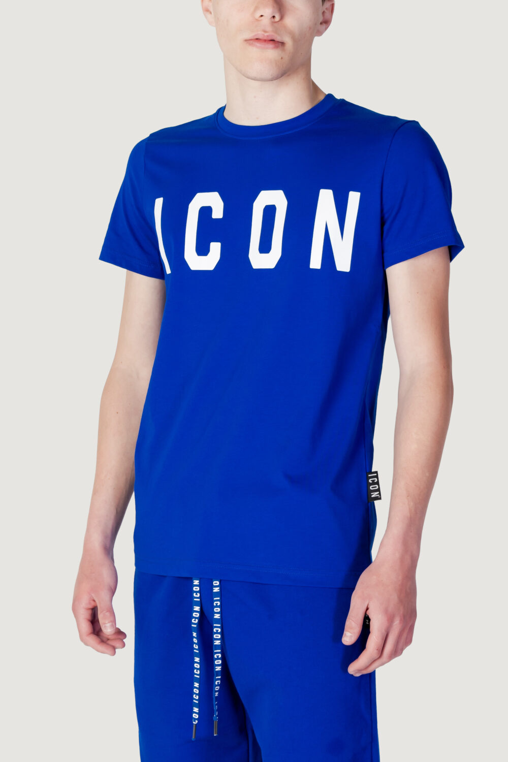 T-shirt Icon LOGO Blu - Foto 1