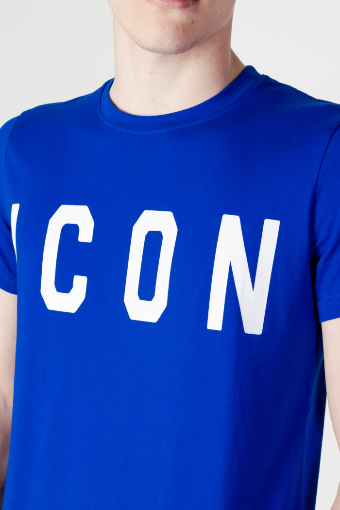T-shirt Icon LOGO Blu