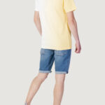 T-shirt Tommy Hilfiger Jeans TJM CLSC DIP DYE SIG Giallo - Foto 4