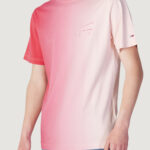 T-shirt Tommy Hilfiger Jeans TJM CLSC DIP DYE SIG Rosa - Foto 1