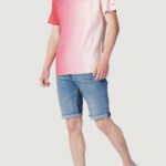 T-shirt Tommy Hilfiger Jeans TJM CLSC DIP DYE SIG Rosa - Foto 3
