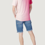 T-shirt Tommy Hilfiger Jeans TJM CLSC DIP DYE SIG Rosa - Foto 4