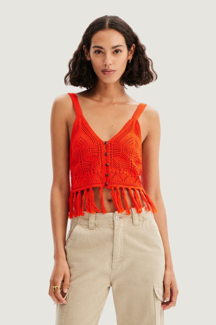 Top Desigual TOP LORO Arancione