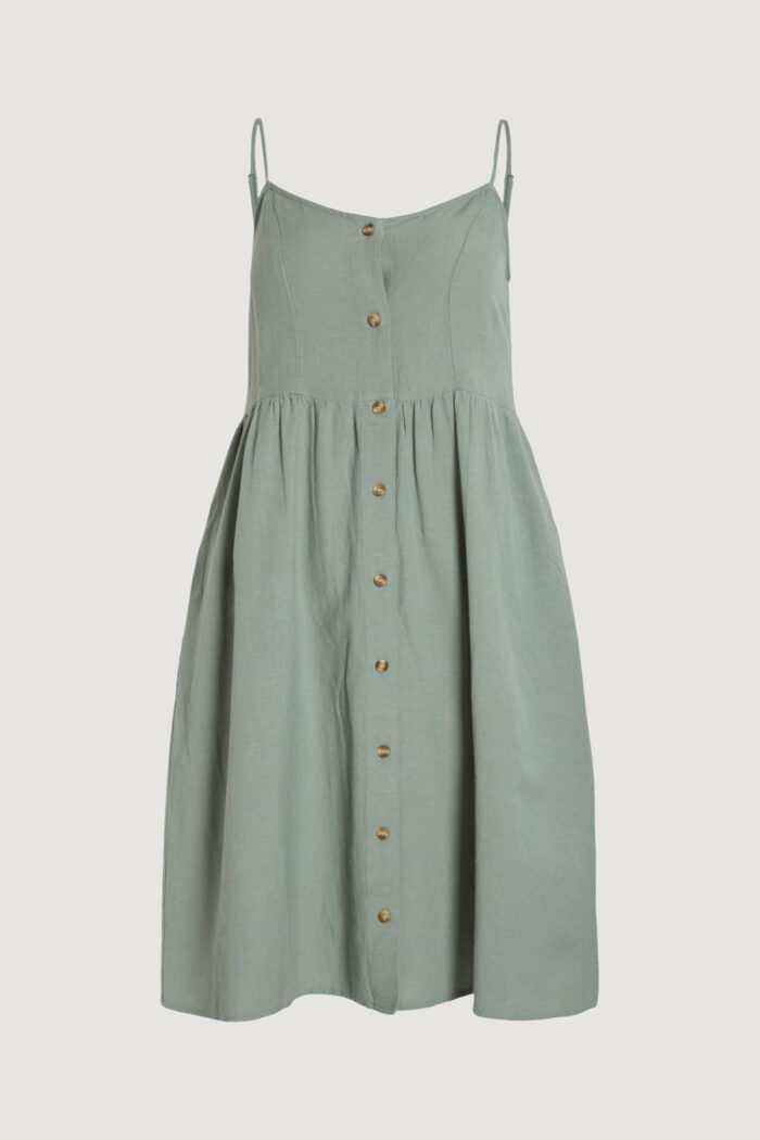 Vestito midi Vila Clothes VIPRISILLA NEW S/L STRAP KNEE VERDE SALVIA